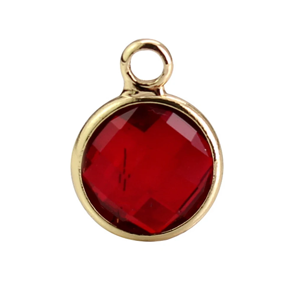 

12Pcs Colorful Alloy Crystal Pendant Charms Stylish DIY Jewelry Making Accessories Necklace Bracelet Charm Pendants