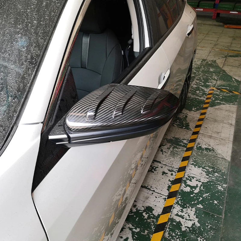 مرآة جانبية مخصصة لسيارة Honda Civic 10th Gen 2016-2020 FK8 JDM Type R Mugen ملحقات خارجية OEM ODM مرآة جانبية مخصصة من ألياف الكربون