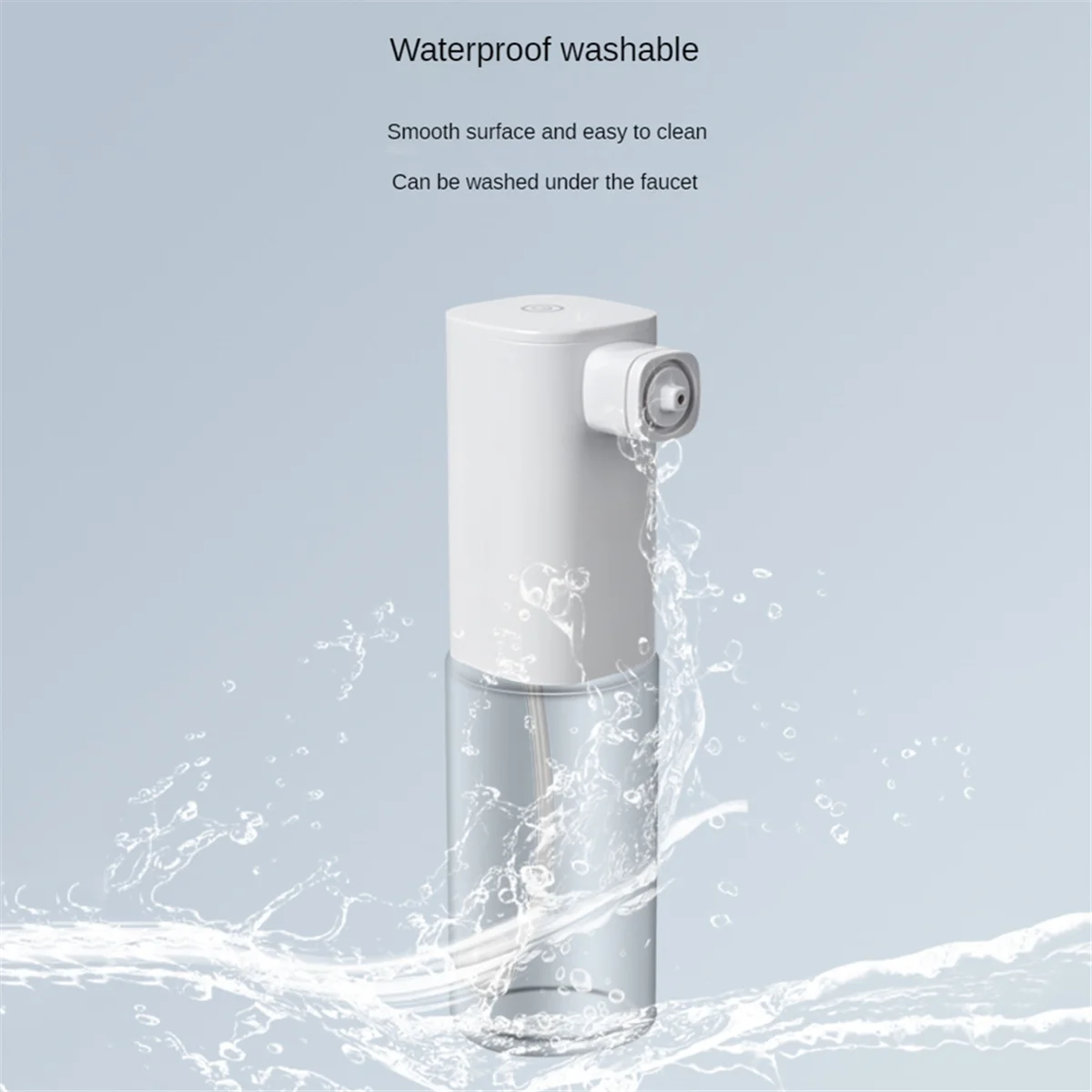 Newest! Automatic Foaming Soap Dispenser,Electric and Rechargeable,Refillable Foam Hand Dispenser for Kitchen Bathroom