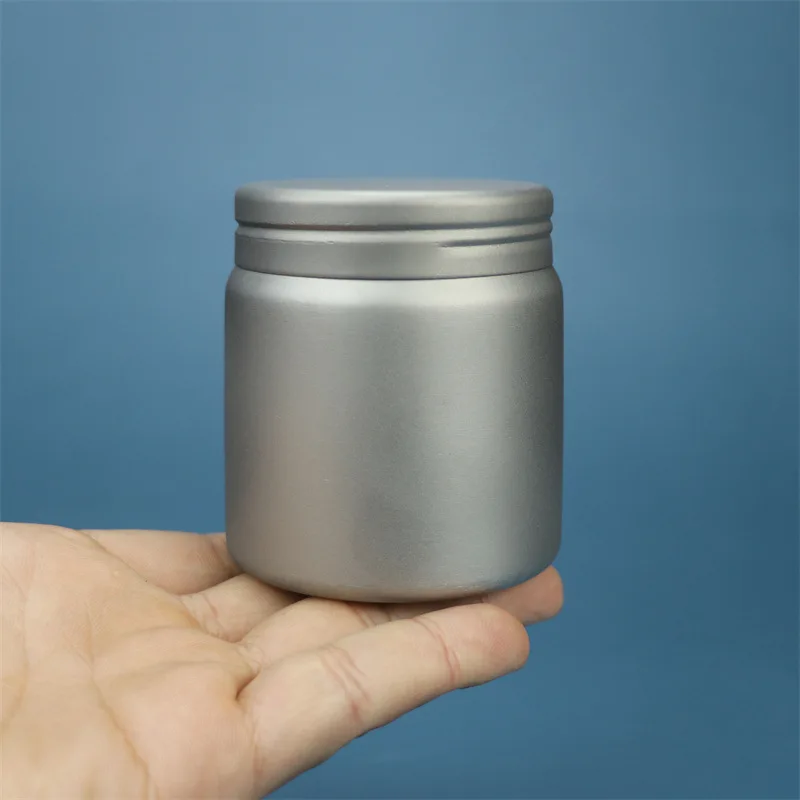 Titanium Portable Storage Organizer, Ultra Light Metal, Tea Jar, Storage and Storage Box,Large Capacity Medicine Box