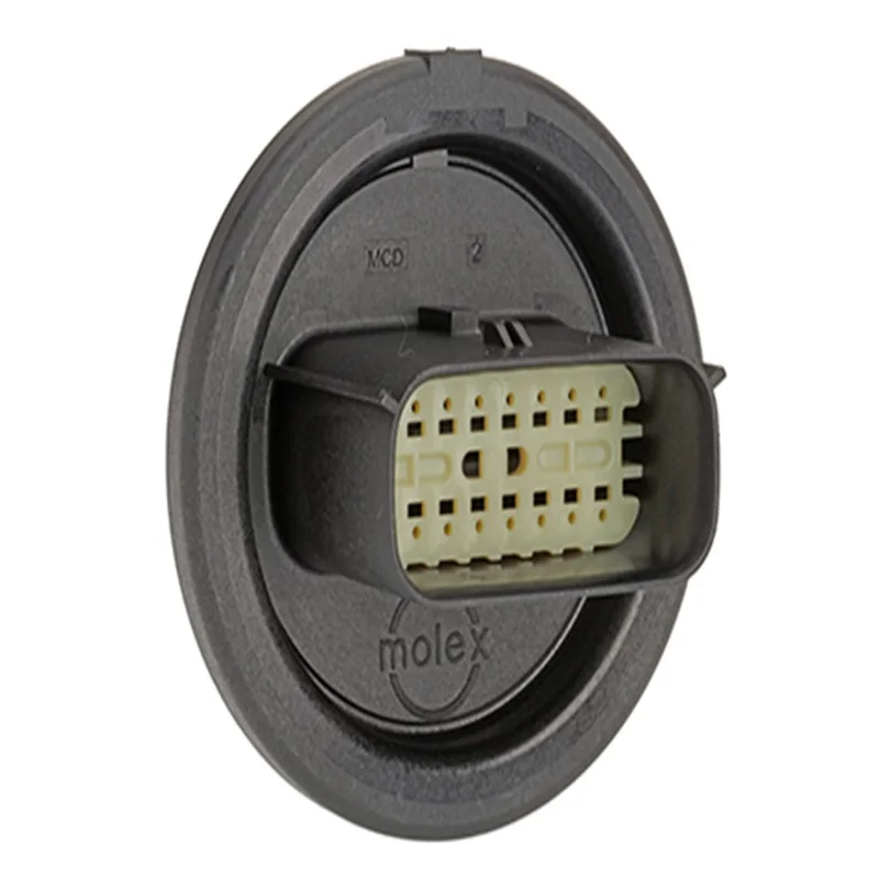 1Pcs/Lot   34840-8410  MOLEX MX150 Male Connector Assembly, Bulkhead Twist-Lock, Mat-Sealed Compatible, Dual Row, 16 Circuits