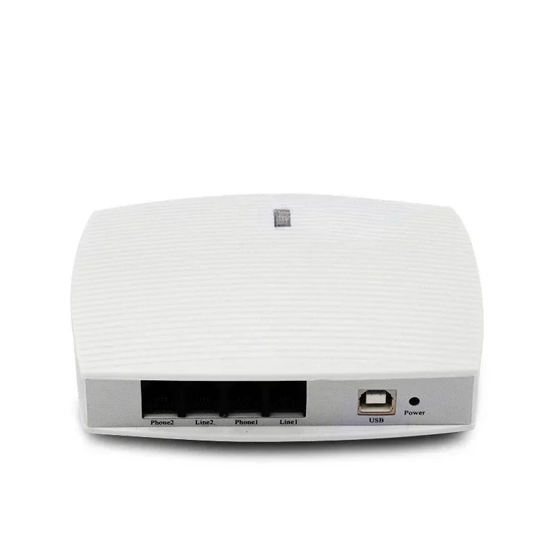 

2-Channel USB phone recording box, automatic real-time recording management system