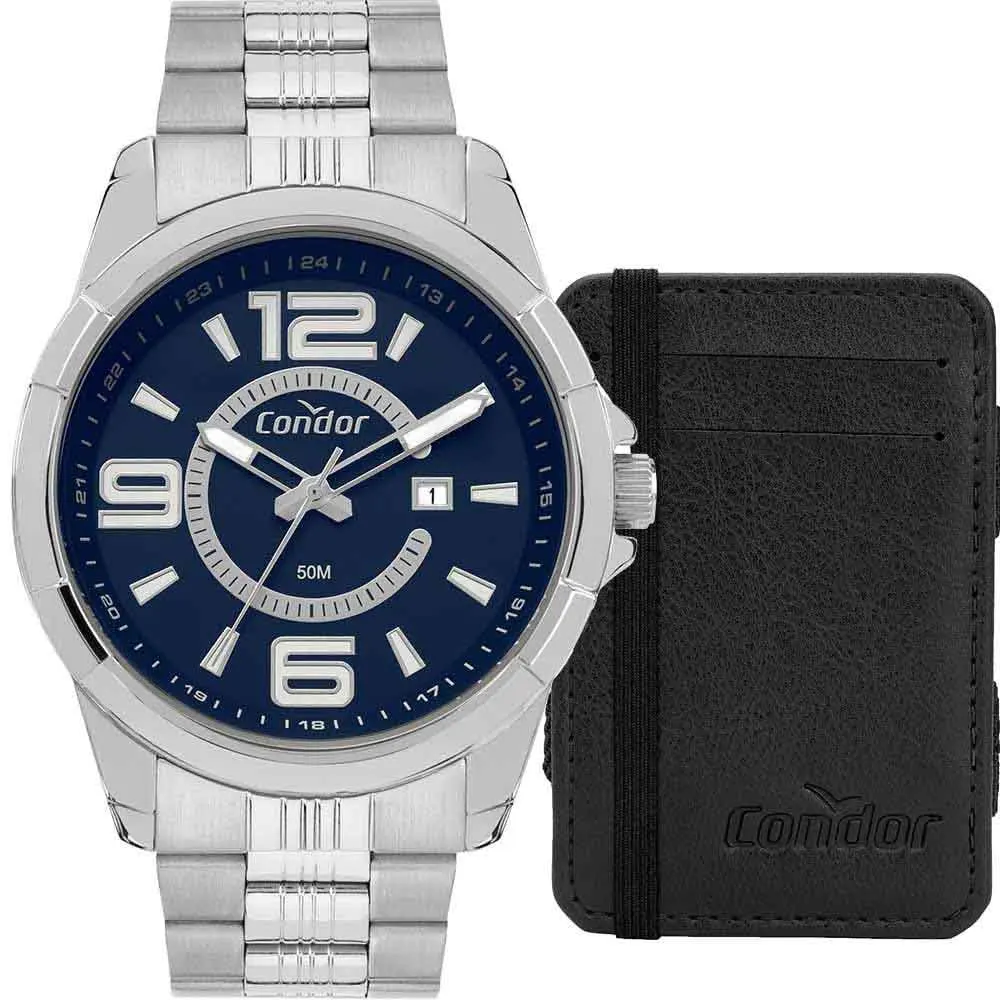 condor-men's-speed-silver-co2115mvz-k4p-watch-with-wallet