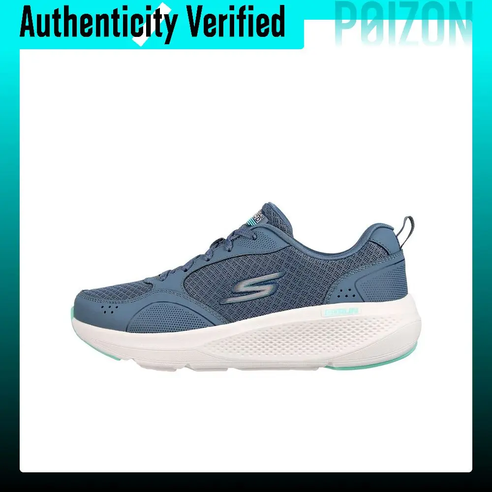 Skechers GO RUN Elevate Comfortable Textile, Leather Low top Running Shoes Women's 128333-BLAQ