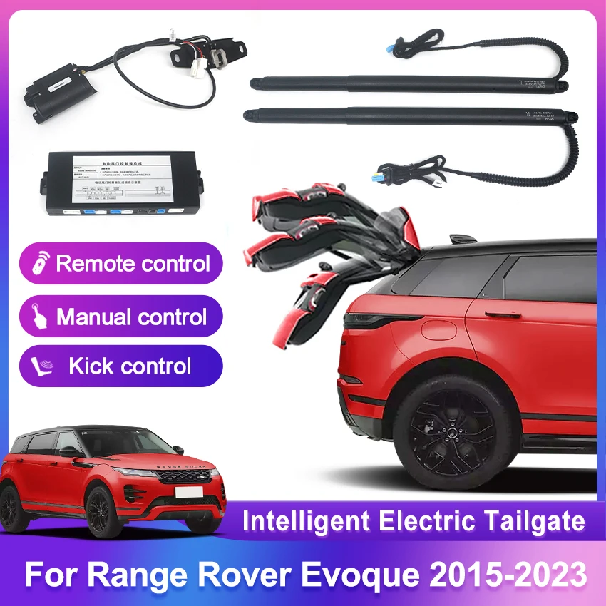 Per Land Rover Range Rover Evoque 2015-2023 portellone elettrico, portellone automatico, modifica bagagli, forniture automobilistiche