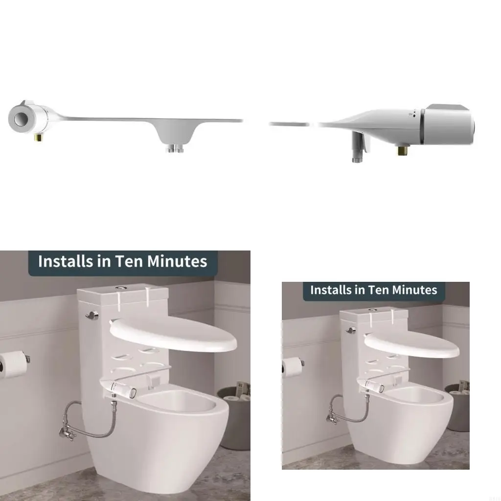 

581E Easy To Use Lady Bidet set Feminine Hygiene Bidet Intimate Washing Ensures person Freshness with Adjustable Water Flowing