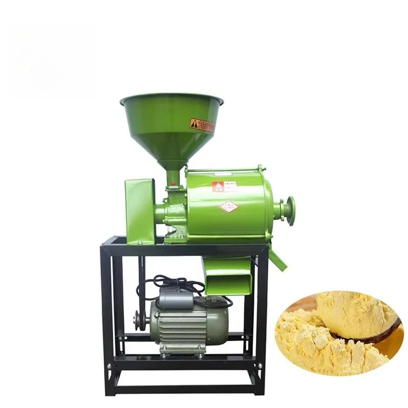 Home Use Electric Wheat /rice/bean/Corn/Maize Mill Grinder /Grain Grinding Machine 40--120kg/h