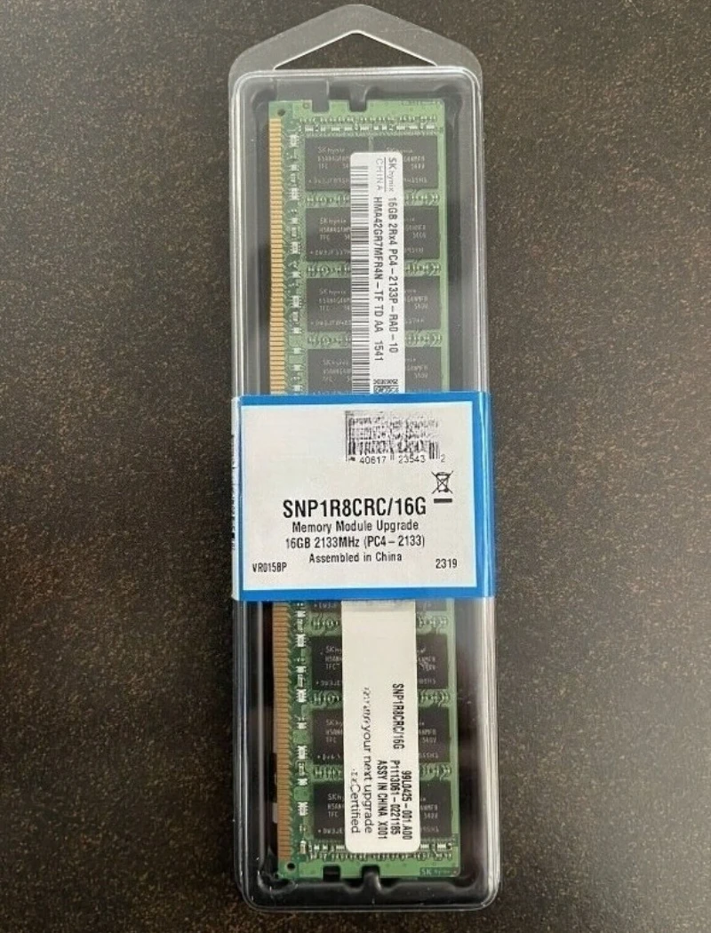 NEW  SNP1R8CRC/16G A7945660 16GB DDR4 PC4-2133P PowerEdge Server ECC Memory
