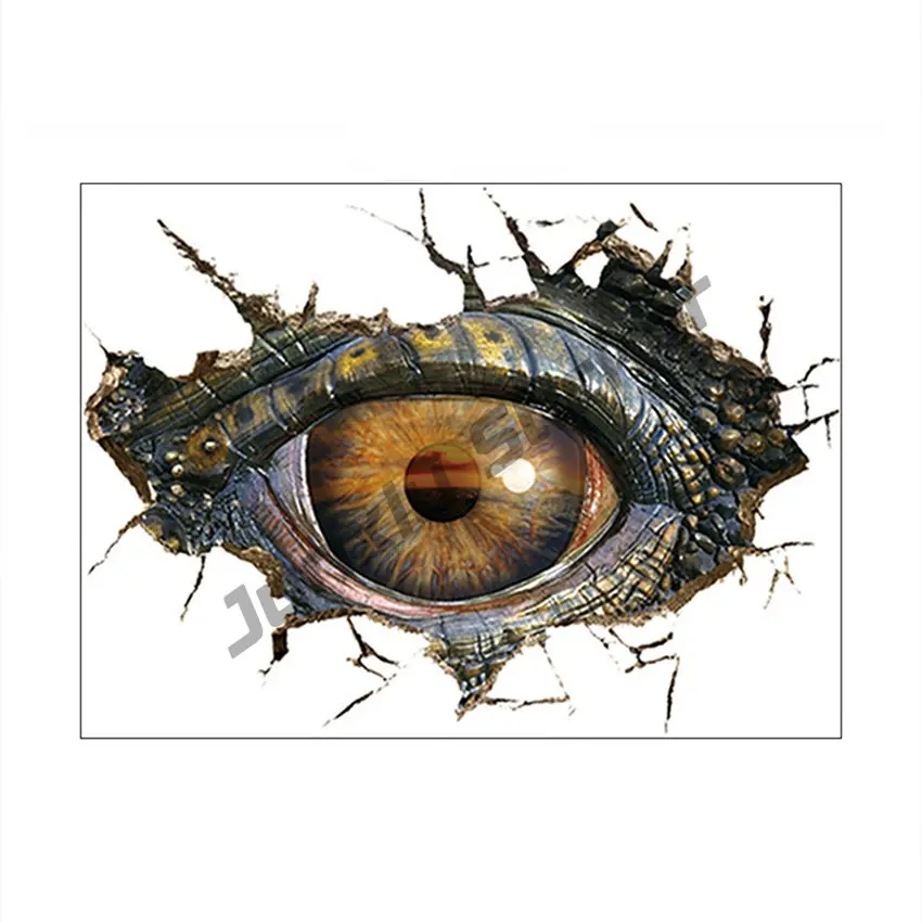 Eyes vinyl car Motorbike Helmet Sticker Auto Motorcycle kayak Decals Roadbike Sticker Laptop Stickers Fire Truck Stickers view 3