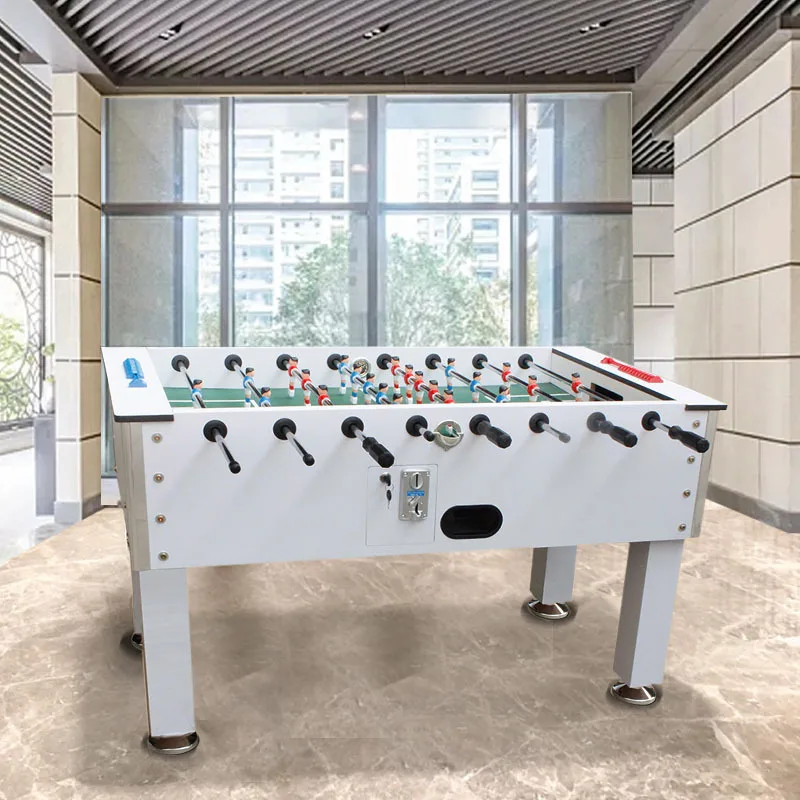 Electric coin-operated table football table, mechanical coin-operated football machine, unattended automatic ball delivery.