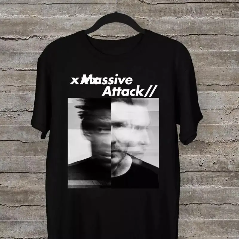 NEW Massive Attack 2025 Tour  Cotton Black All Size T Shirt GC3383