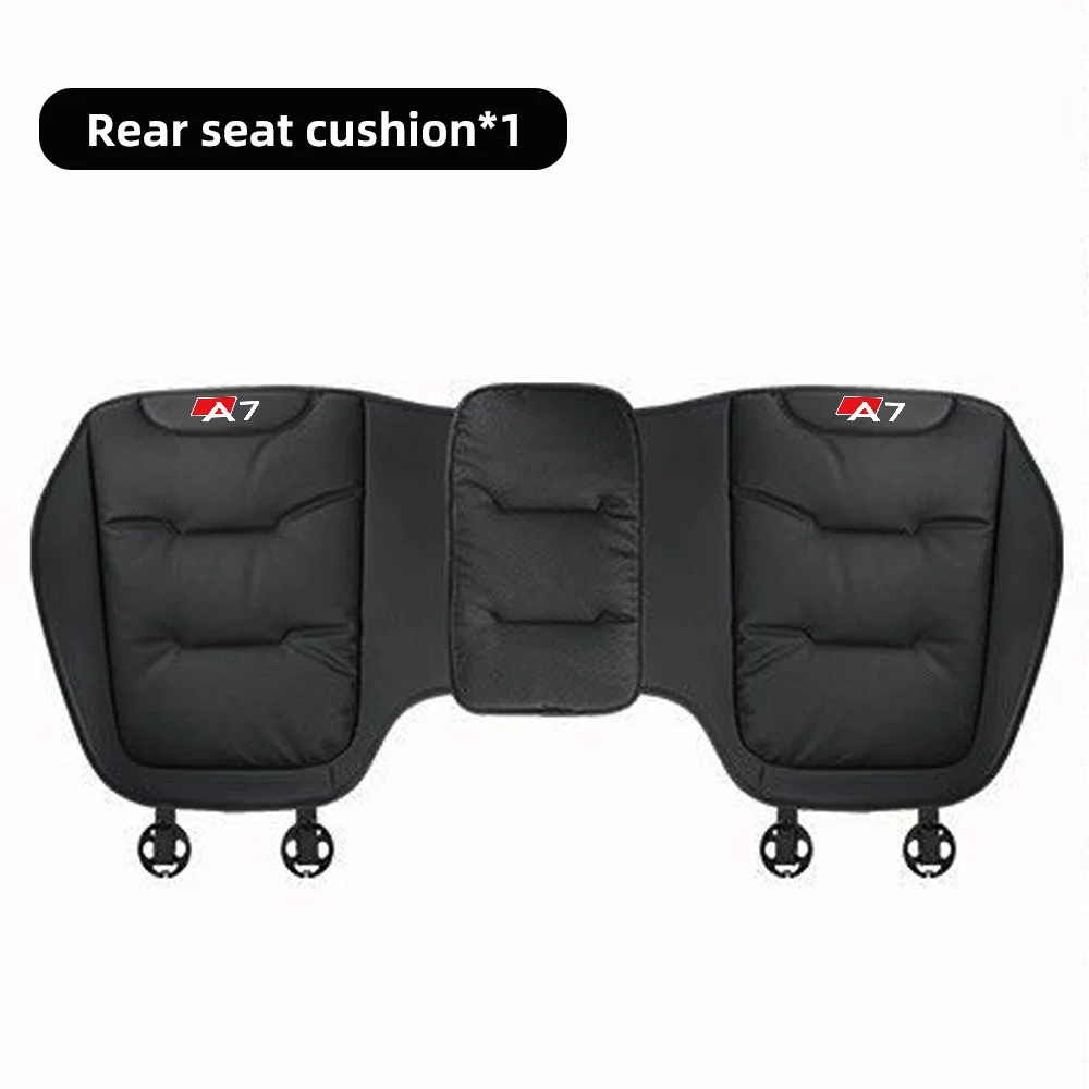 Lederen Autostoel Cover Universele Vier Seizoenen Auto Voor/Achter Zitkussen voor Audi A1 A3 A4 A5 A6 A7 a8 Auto Stoel Protector Pad