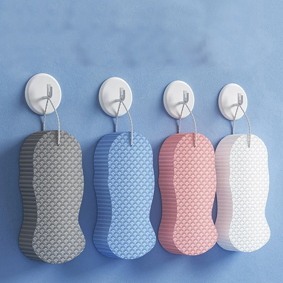 لينة حمام ماجيك التقشير حمام الإسفنج التقشير حمام الإسفنج تدليك الجلد ودية قابلة لإعادة الاستخدام قفازات التقشير البديلة #5