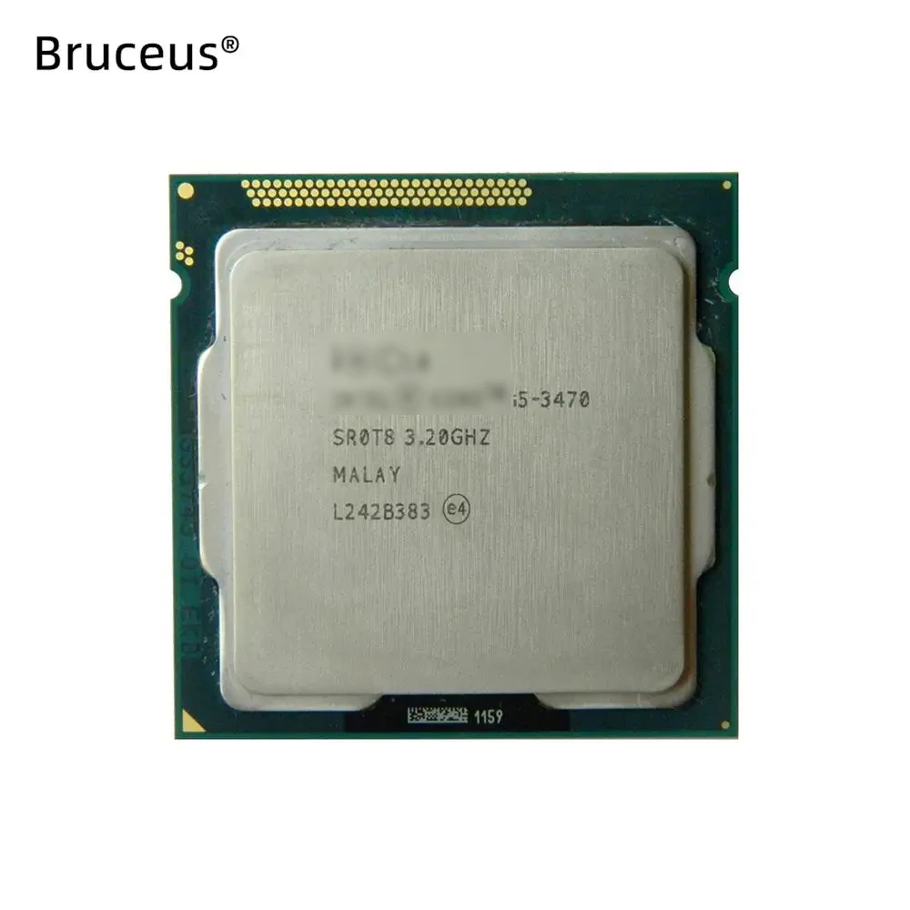 Used Quad-Core CPU i5 3470 LGA Socket 1155 Processor 3.20GHz 5GT/s 6MB L3