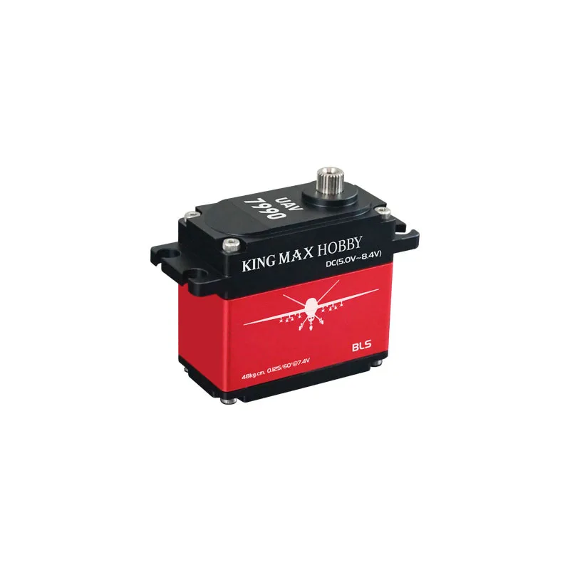 Kingmax UAV7990 Brushless HV Waterproof Servo 48kg·cm Anti-interference For UAV