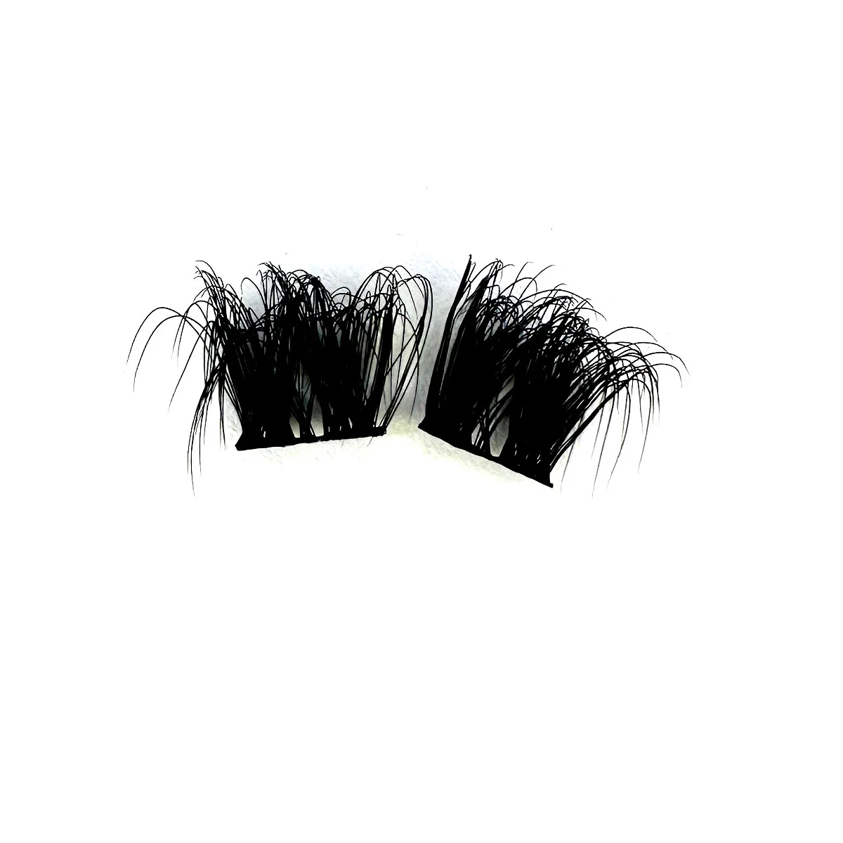 NEUE 3D Flauschige Mix Weiches Band Segmentierte Falsche Bundles Wimpern DIY Einzelne Cluster Lash Extensions Faux Nerz Wimpern – Detail 7