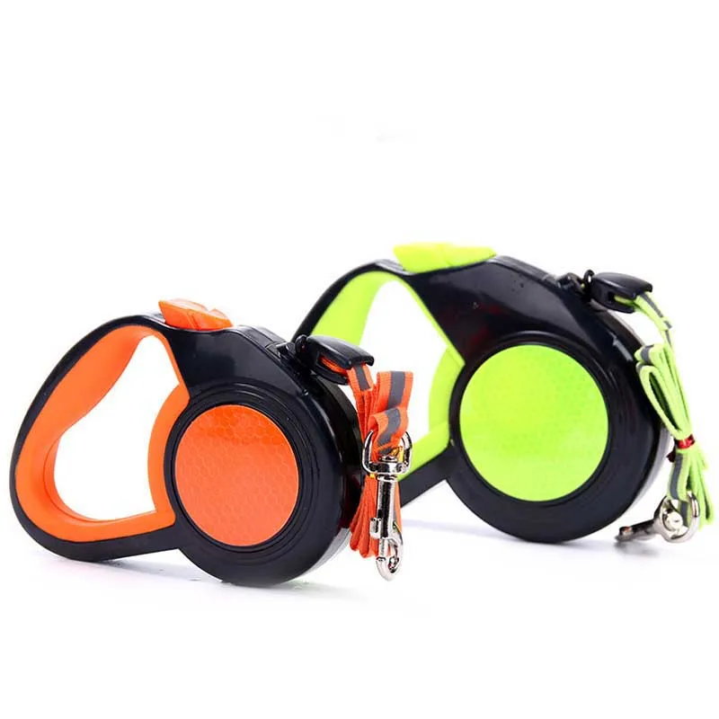 Automatic Retractable Dog Leash 3M/5M/8M Dog Chain Accessories Walking Running Reflective Traction Rope Belt Pets Puppy Supplies