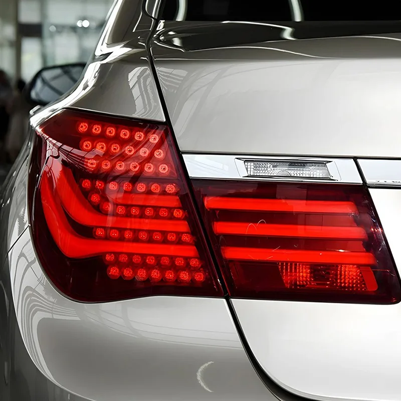 Highlight Taillights Assembly Replacement For BMW 7 Series F02 2009-2015 LED Auto Back Lamps Car Accessories Tools Plug and Play