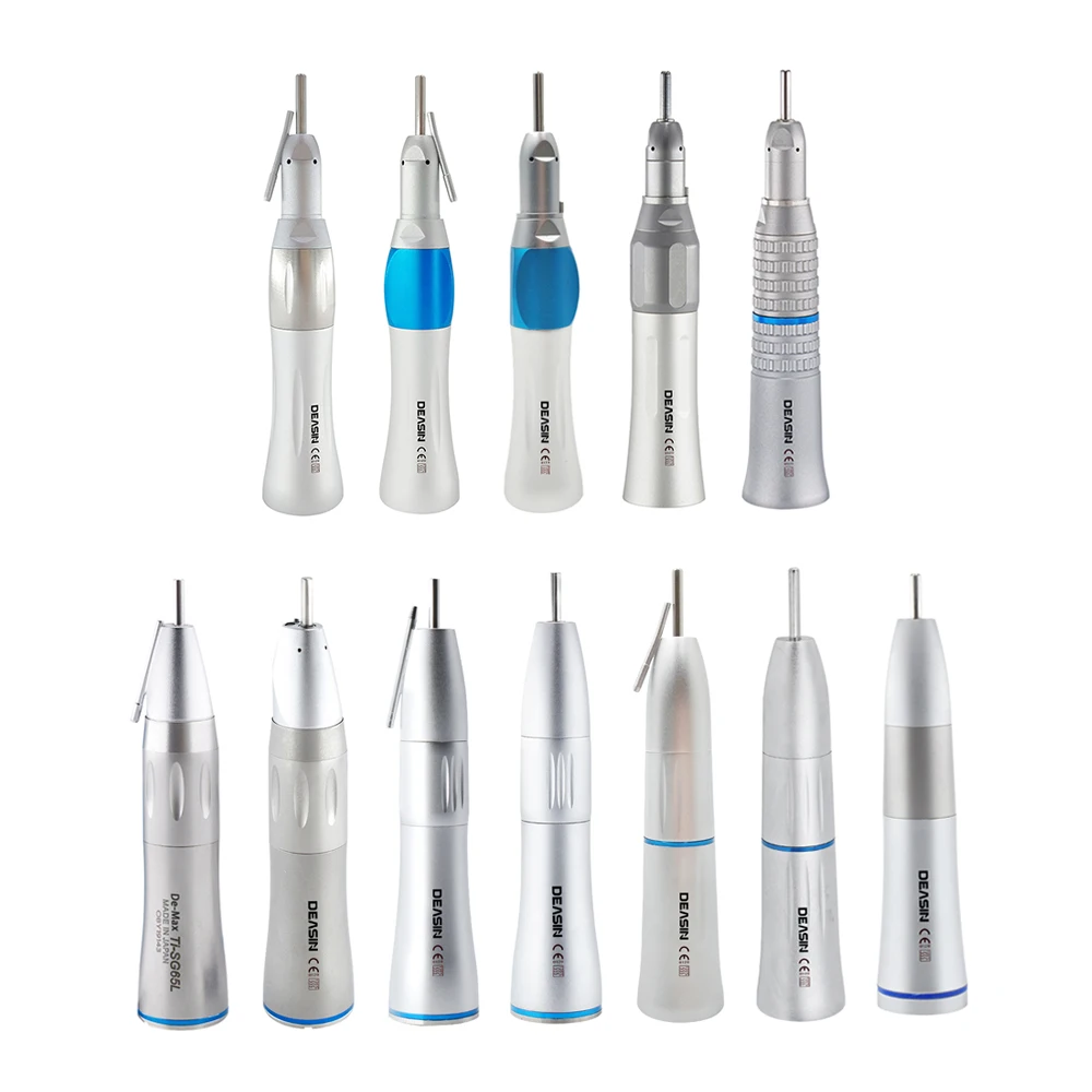 Dental Low Speed Handpiece Inner Water Spray Air Turbine Dental Surgical Straight Handpiece wiht Inner/External Water