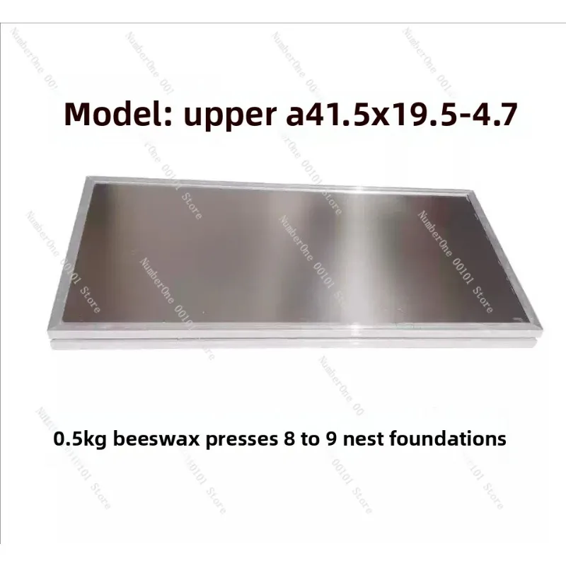 Hand Press Nest Base Machine Water-Cooling Beeswax Mold Beeswax Foundation Machine Beekeeping Honeycomb Foundation Machine