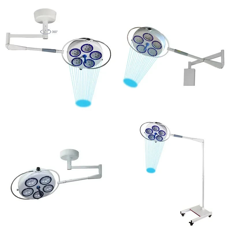 for HFMED Customized OEM Service Factory Price OT LED Surgical Light Double Head Operating Room Lamp