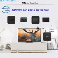 X96mini Android 7.1 Version Smart Android TV Box X96 mini S905W Quad Core support 2.4G Wireless WIFI media Player Set-Top Box