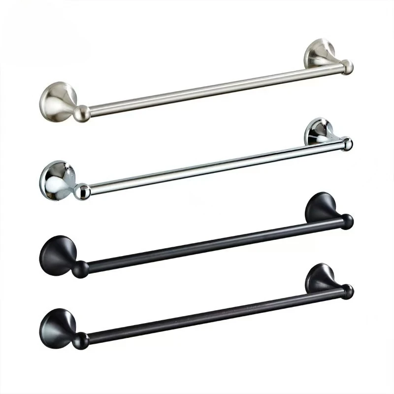 

Одиночный вешалка для полотенец из матового никеля для ванной комнаты (16 и 20 дюймов), нержавеющий настенный держатель для полотенец