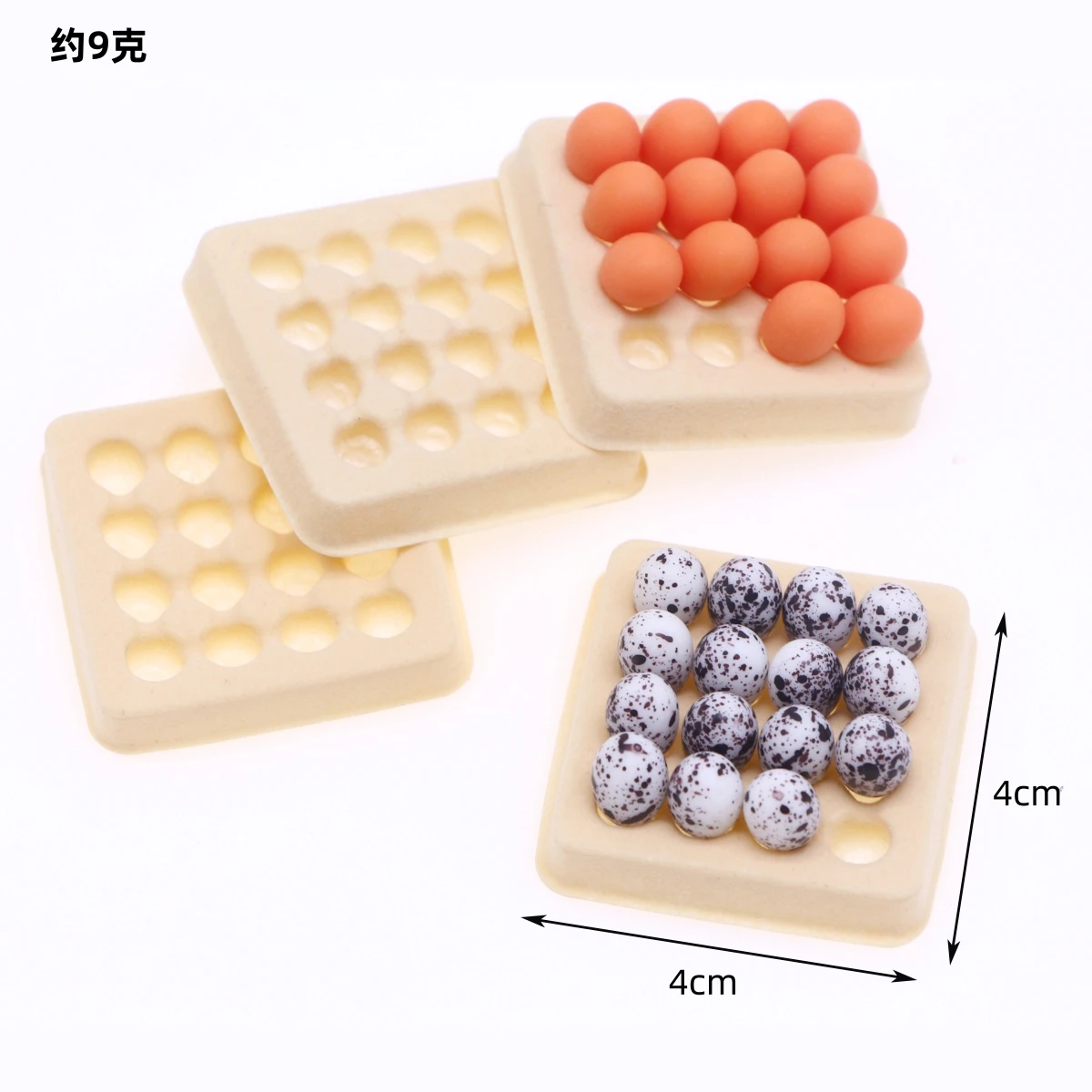 17pc/bag Dollhouse Miniature Simulated Kitchen Food Mini Egg With Egg Tray Model Baking Photography Props Decoration Accessories