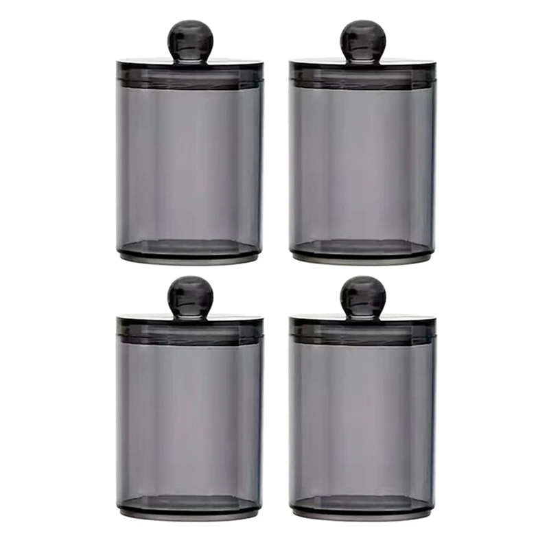 

4 шт./упаковка, банки-диспенсеры для ватных палочек