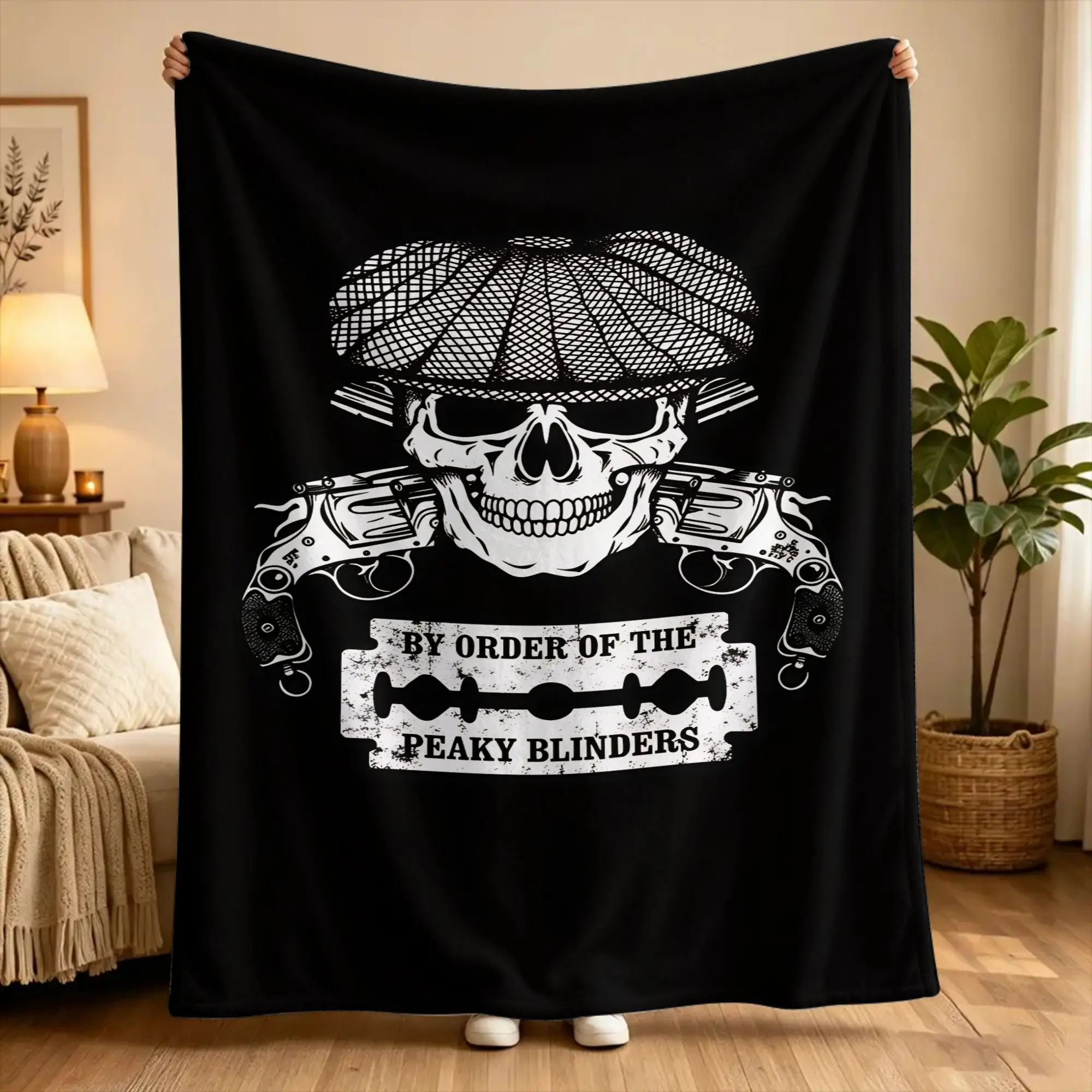 Peaky Blinders tommy shelby  Blanket Quality Soft Warm  Bedding Throws Spring Kids Couch Chair Sofa Bed Comfortable Bedspread
