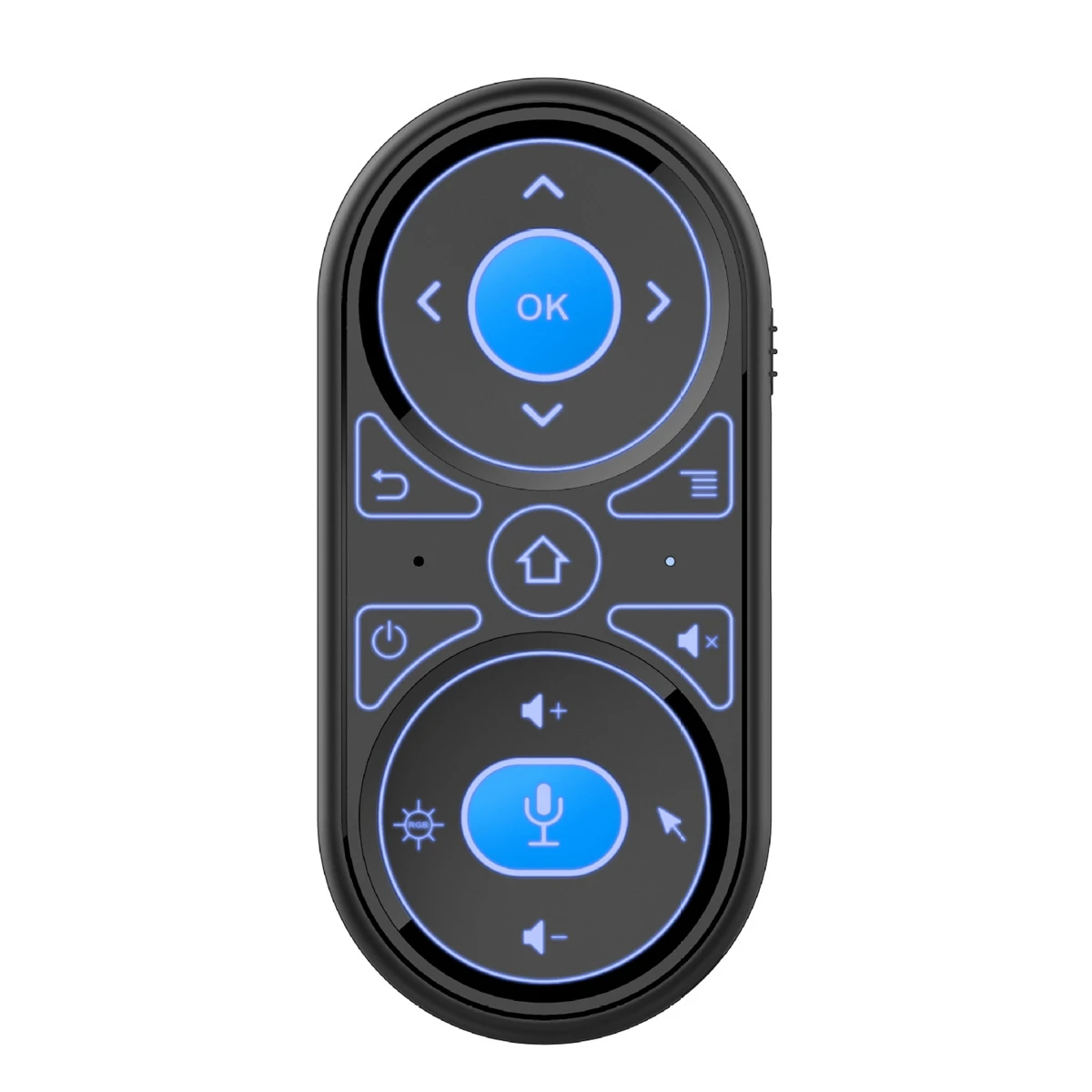 

Wireless 2.4G Air Mouse RGB Backlight Gyro IR Learning for Google Voice Remote Control Rechargeable G11 Mini Keyboard