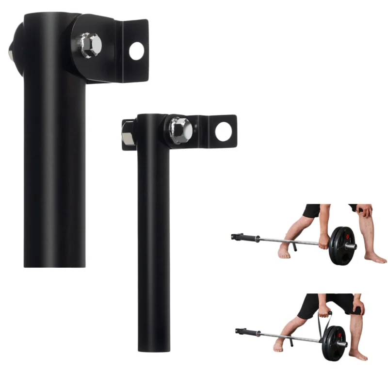 Rotatable Wall Mount Landmine Barbell Bracket, T Bar Row Attachment Home Gym Strength Training Equipment