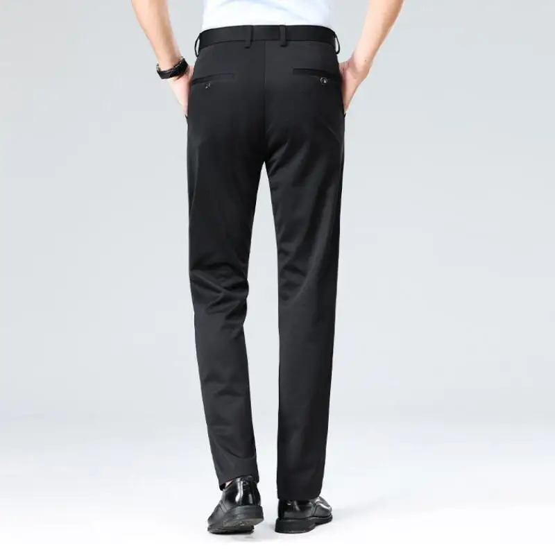 الرجال الربيع السراويل مكتب البدلة السراويل السراويل رجل ركض رجال الأعمال ملابس الشباب ملابس عمال السراويل مرونة