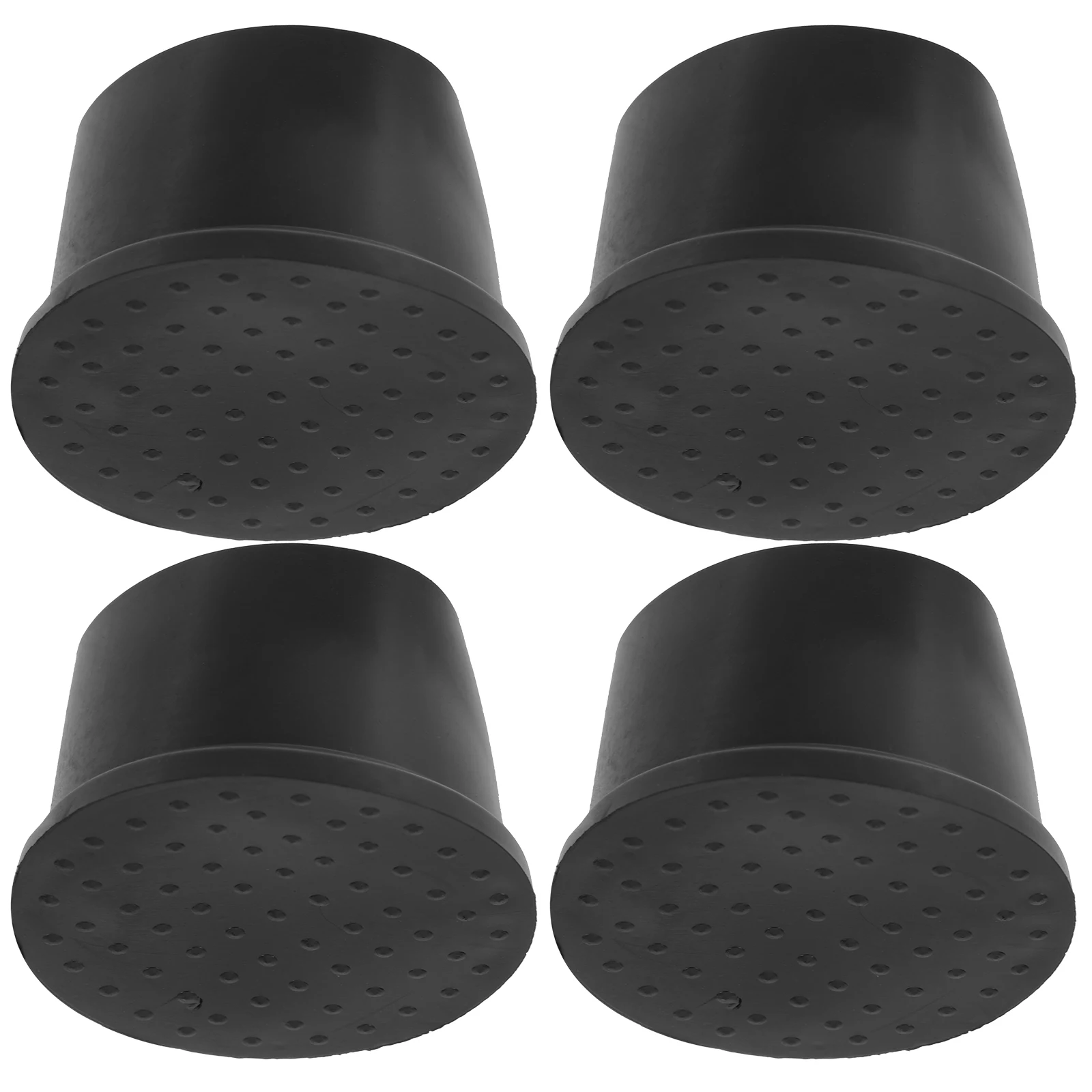 

4 pcs Rubber Chair Wheel Stopper Furniture Caster Cups Bed Sofa Floor Protector Anti-Skid Sturdy Wear-Resistant Easy for Office