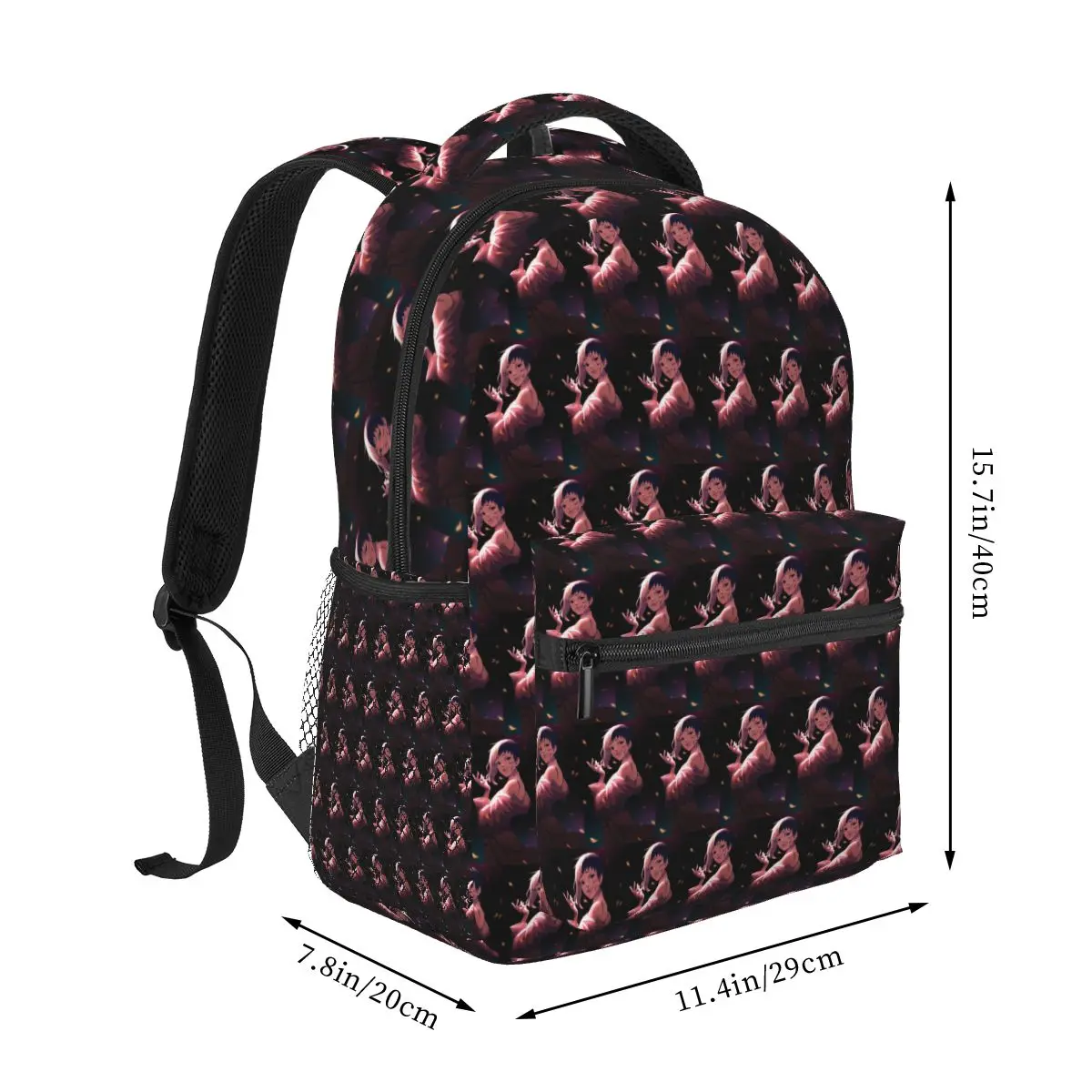Gen Asagiri Dr Stone Apan Anime Student Backpack School Bag Hiking Travel Daypack for Boys Girls Fashion Bookbag Shoulder Bags