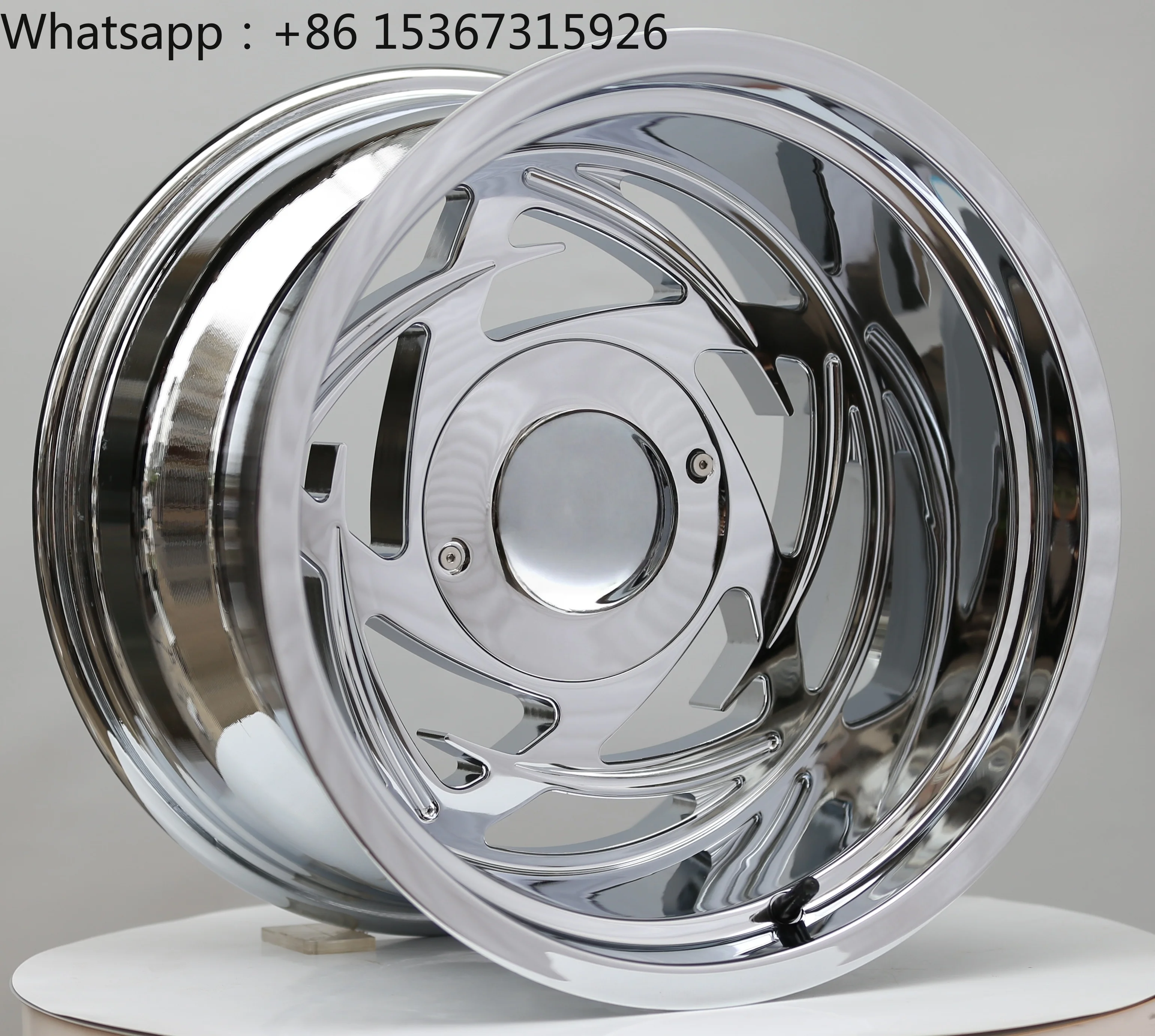 17x11J ET-54 Chrome Aluminum Wheels 5x114.3 5x127 5x139.7 6x135 6x139.7 for Car Retrofit Upgrade