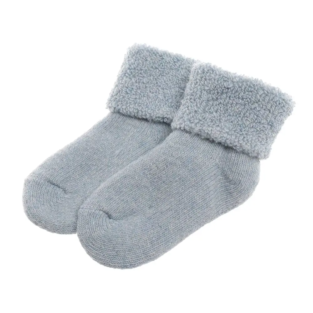 Winter Zachte Comfortabele Sneeuwvloersokken Kinderbabykous Dikke Warme Wollen Kindersokken