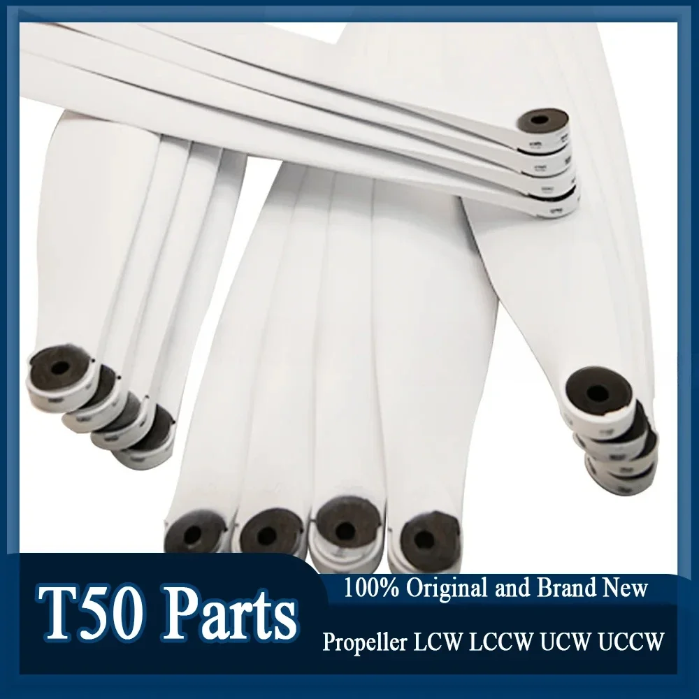 

16Pcs/Set Original Agras T50 Upper Lower Propeller CW CCW White Brand New for Dji Drone Repair Replacement
