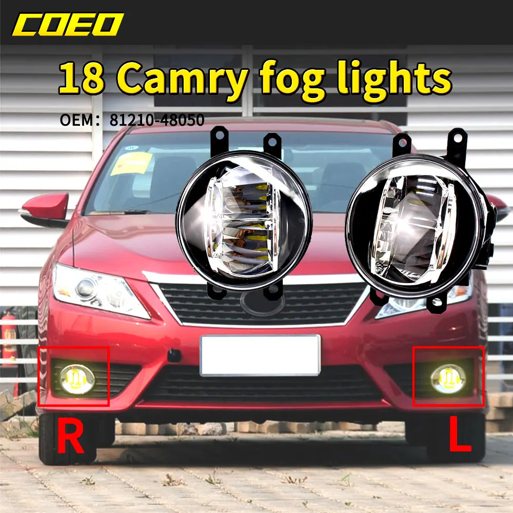 

Auto Front Bumper Fog Light Lamp Assembly For Toyota RAV4 Carmry CHR Lexus ES GS IS Series 81210-48050 81220-48050