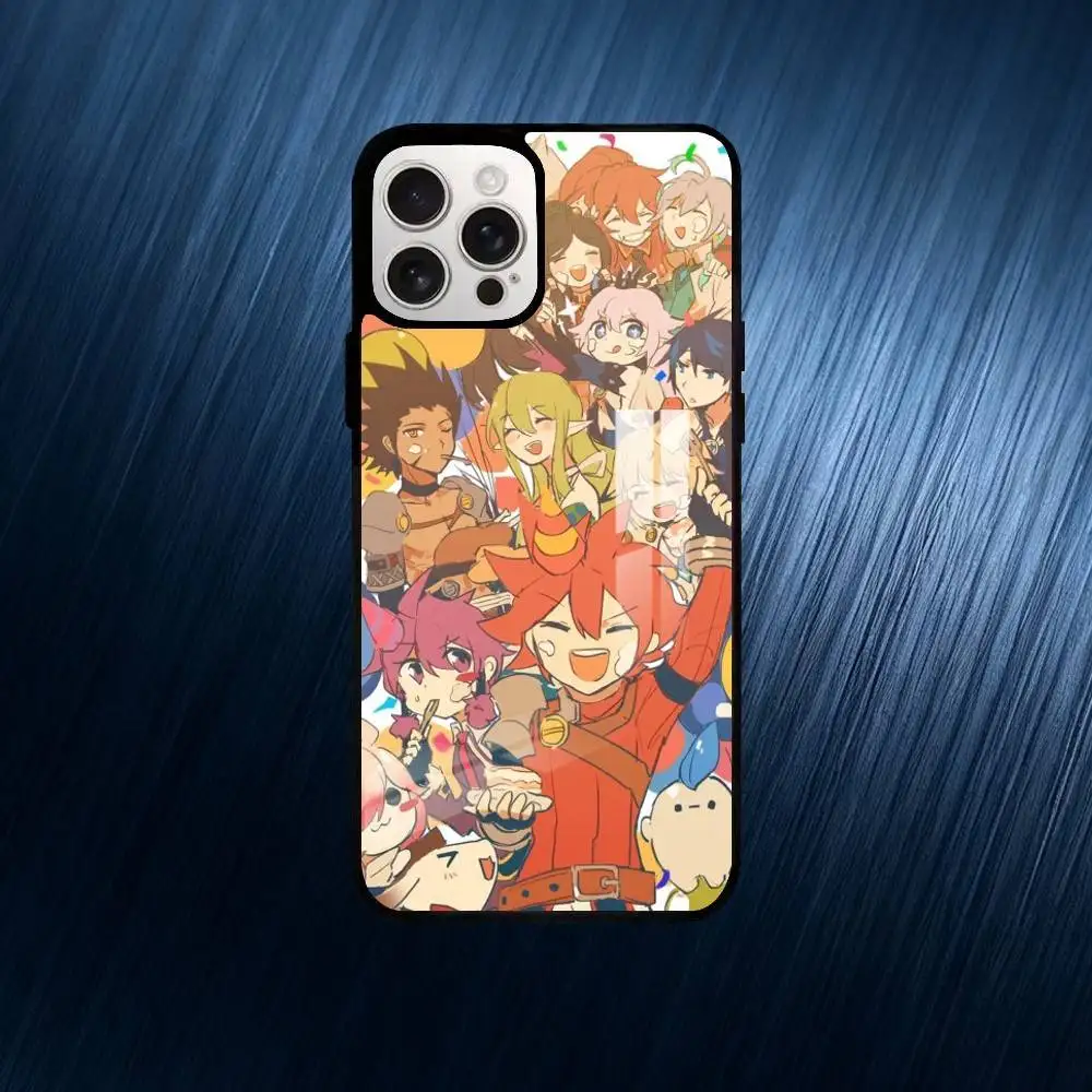Capa de telefone Game E-Elsword para iPhone17,16,15,14,13,12,11,Plus,Pro,Max para capa de carregamento sem fio Magsafe