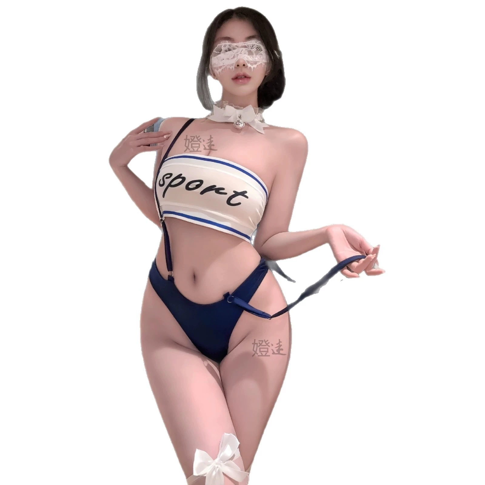 

Anime Swimsuit Cosplay Student Open Crotch Bodysuit Kawaii Japanese Schoolgirl Jumpsuit Lingerie Sexy Anime Cheerleaders Clothes