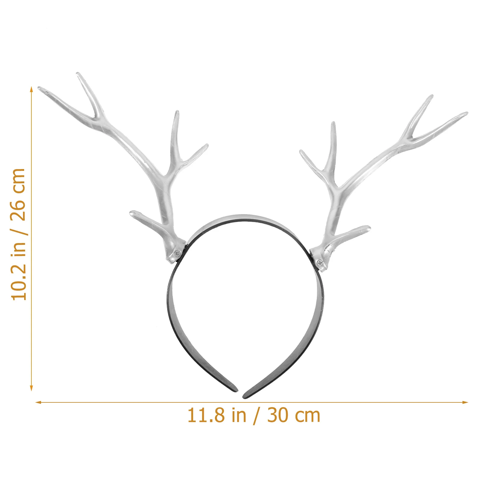 Eye-catching Headband Horn Hair Hoop Antlers Beautiful Party Performance Headdress Firm