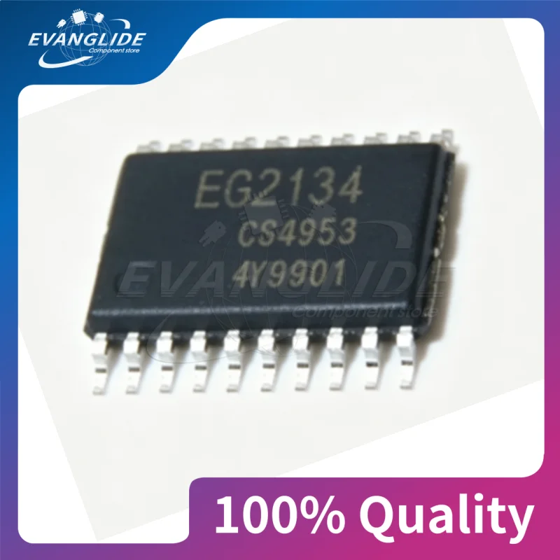 2 PCS/LOT EG2134 TSSOP-20 Three-phase Independent Half-Bridge Motor Driver IC Chip