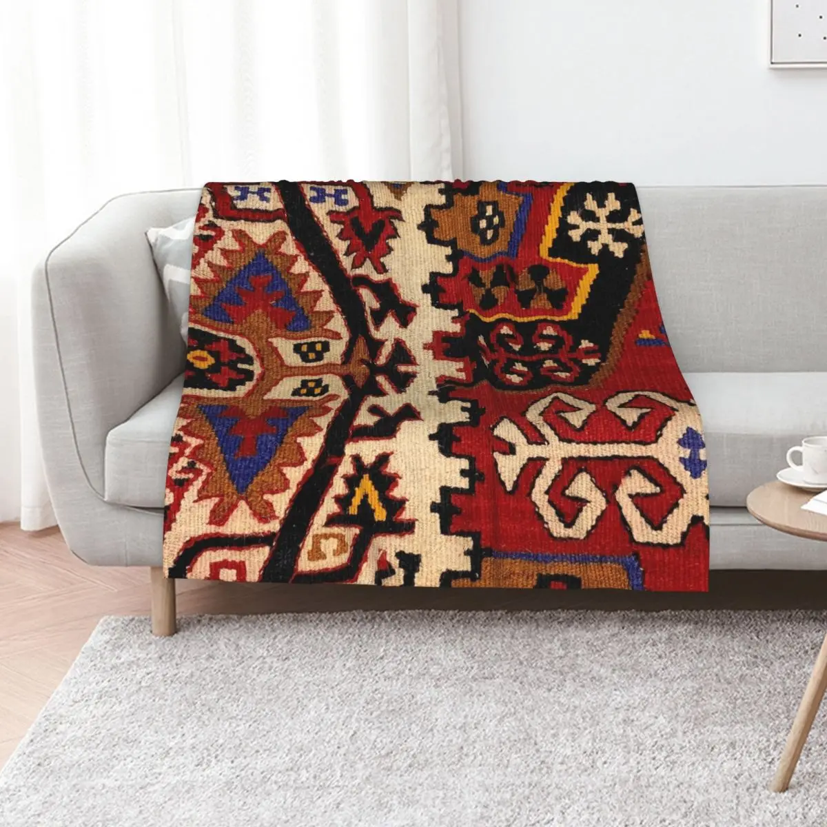 Decorative Kilim, Navaho Weave, Woven Textile Throw Blanket For Baby Camping Sofa Luxury Brand Summer Plush Blankets