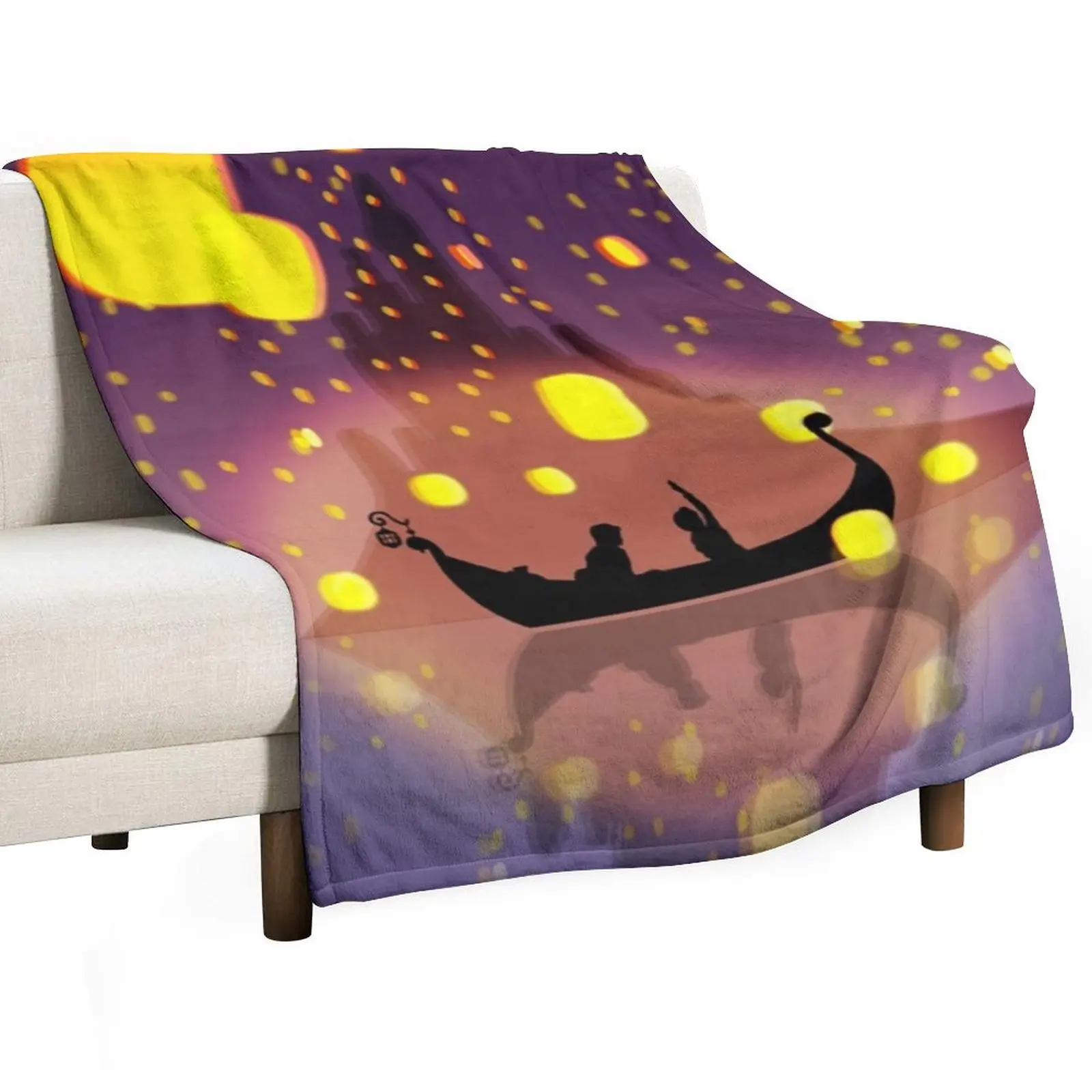Tangled I See the Light Throw Blanket Blankets For Bed for sofa Designers Camping Summer Beddings Blankets For Sofas Blankets