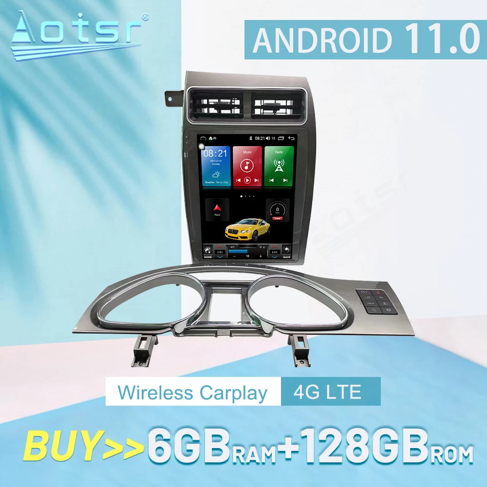 

For Audi Q7 2005-2015 6G128G Tesla Screen Carplay Android Car Stereo Radio Multimedia Player GPS Navigation Auto Audio Head Unit