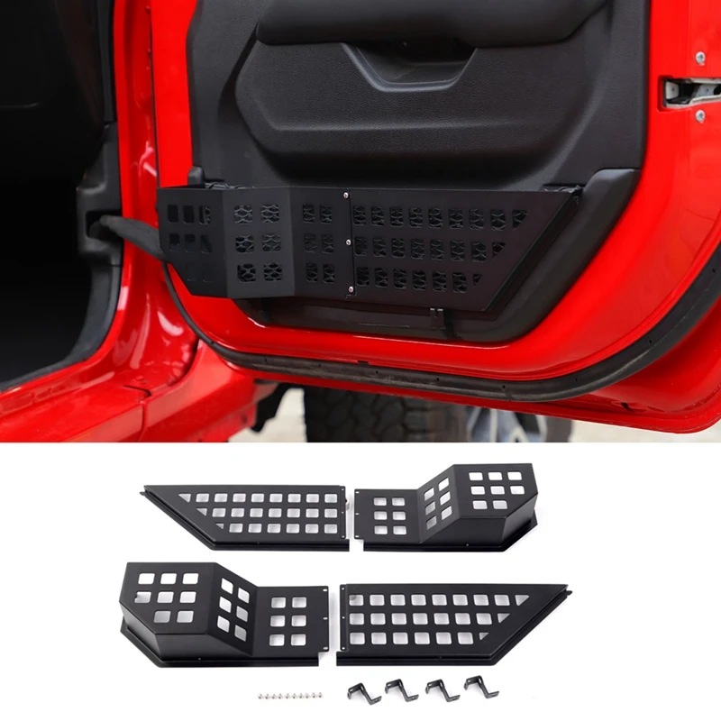 

Door Storage Pockets Side Insert Organizer Box For Jeep Wrangler JL Gladiator JT 2018-2024 Interior Accessories