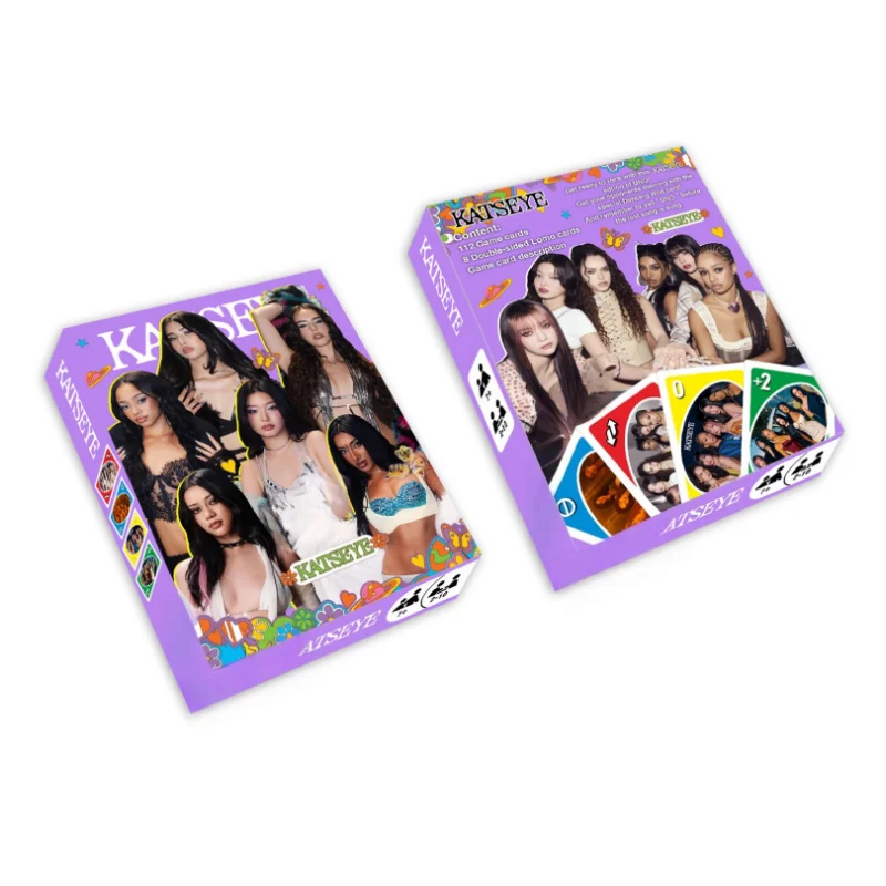 

Коллекционные карточки KATSEYE: Набор для вечеринок и развлечений, настольная игра, карточная игра