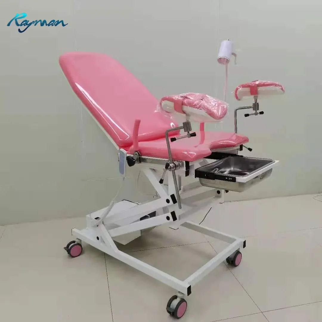 Hospital medical operation electric manual Gynecological delivery obstetric examination beds on sales