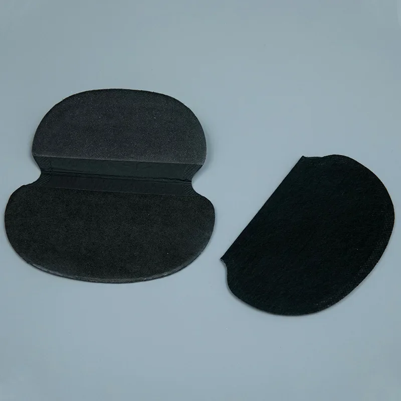 1 pair/pack    Black oversized men's sweat pad armpit sweat pad Sweat pad